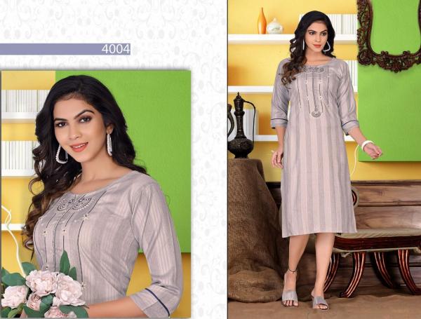 Beauty Heart Beat Heavy Rayon Embroidery Kurti Collection